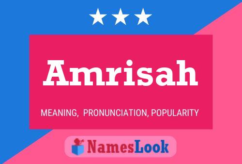 ملصق اسم Amrisah