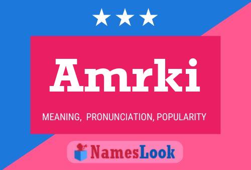 ملصق اسم Amrki