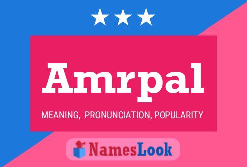 ملصق اسم Amrpal