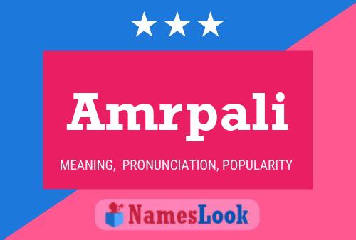 ملصق اسم Amrpali