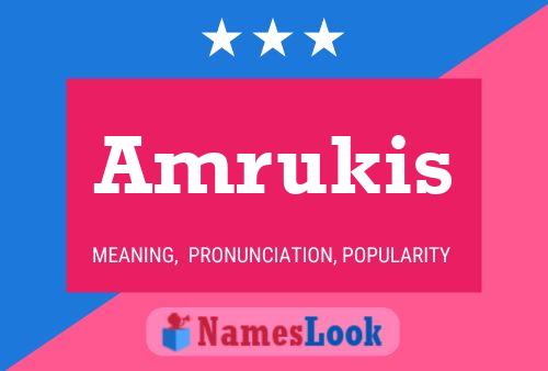 ملصق اسم Amrukis