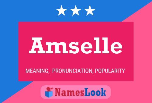 ملصق اسم Amselle