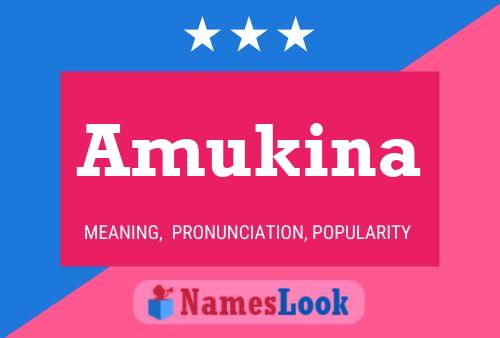 ملصق اسم Amukina