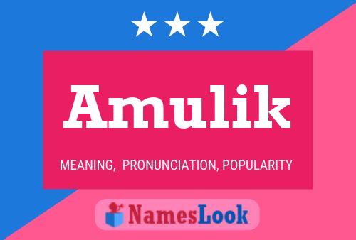 ملصق اسم Amulik