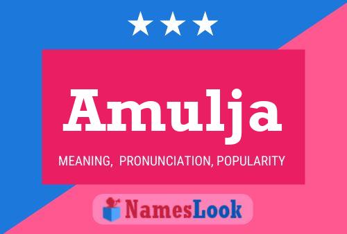 ملصق اسم Amulja