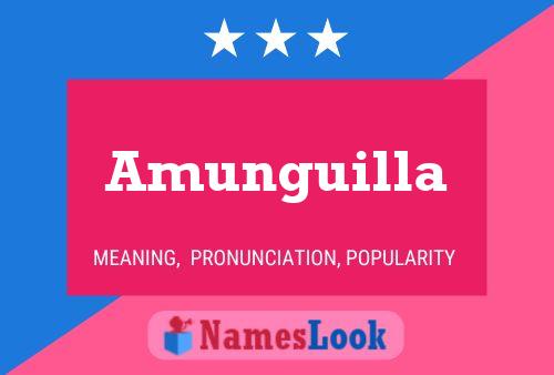 ملصق اسم Amunguilla