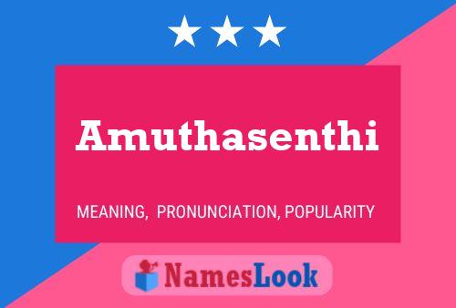 ملصق اسم Amuthasenthi