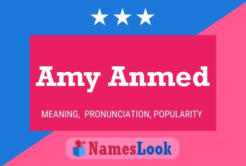 ملصق اسم Amy Anmed