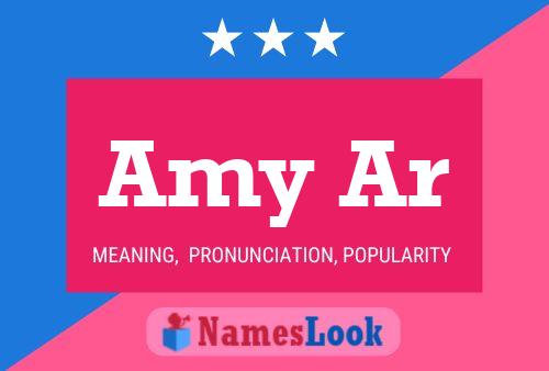 ملصق اسم Amy Ar