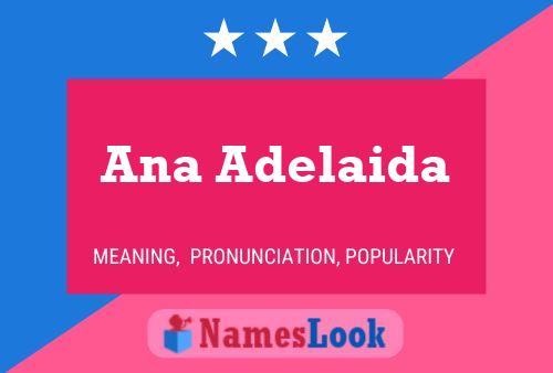 ملصق اسم Ana Adelaida