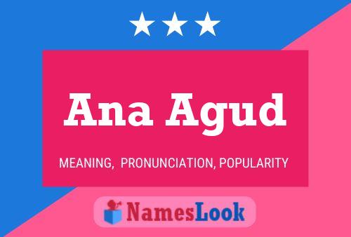 ملصق اسم Ana Agud