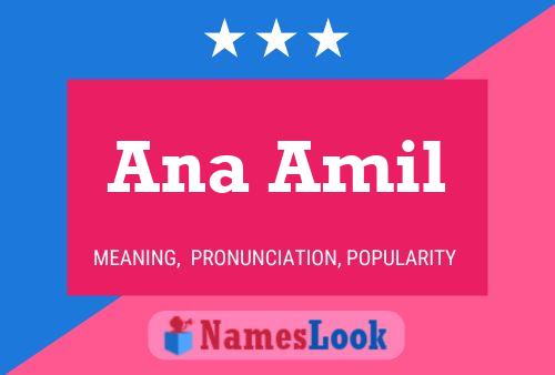 ملصق اسم Ana Amil