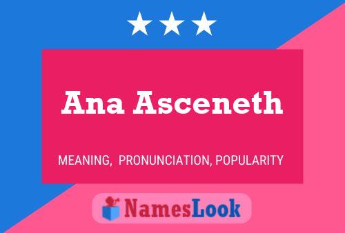 ملصق اسم Ana Asceneth