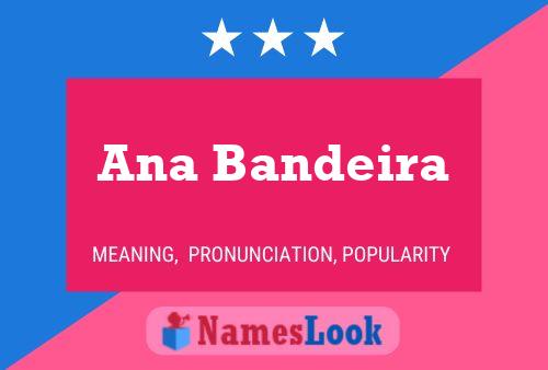 ملصق اسم Ana Bandeira