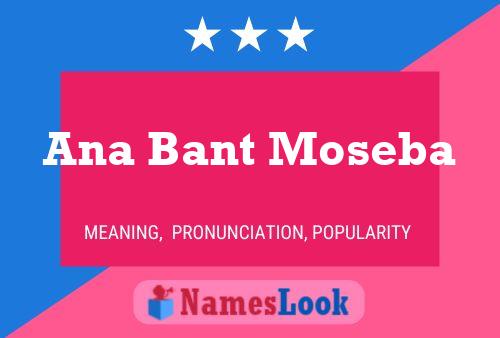 ملصق اسم Ana Bant Moseba