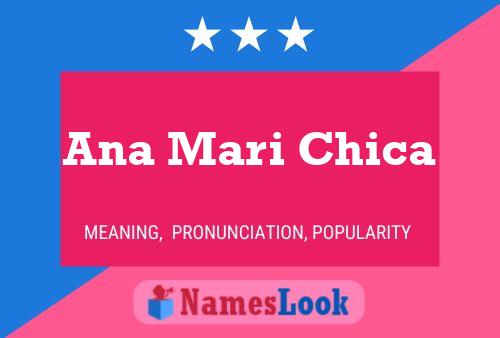 ملصق اسم Ana Mari Chica