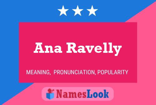 ملصق اسم Ana Ravelly