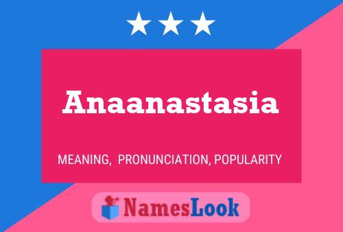 ملصق اسم Anaanastasia