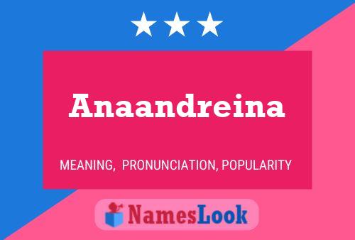 ملصق اسم Anaandreina