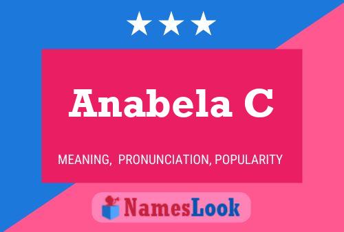 ملصق اسم Anabela C