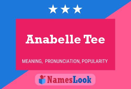 ملصق اسم Anabelle Tee