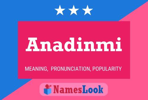 ملصق اسم Anadinmi