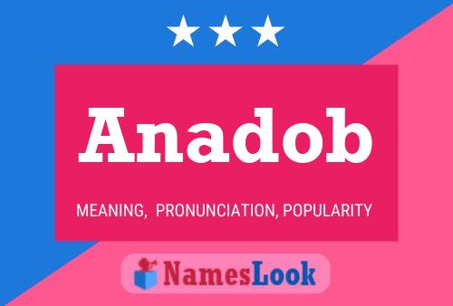 ملصق اسم Anadob