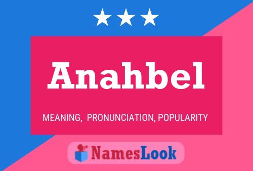 ملصق اسم Anahbel