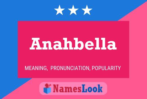 ملصق اسم Anahbella