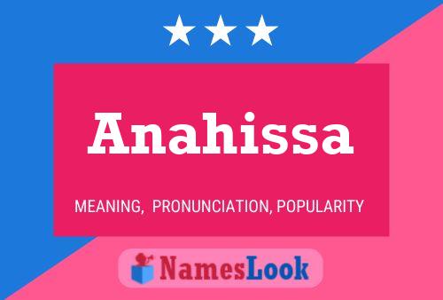 ملصق اسم Anahissa