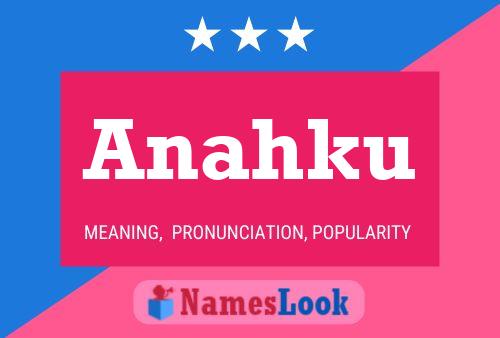 ملصق اسم Anahku