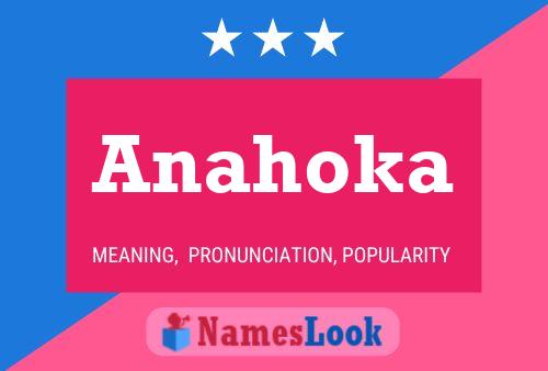 ملصق اسم Anahoka