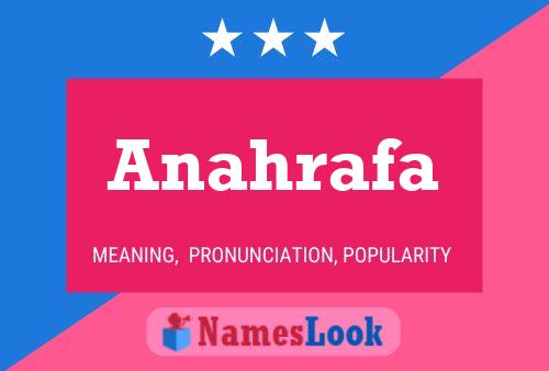 ملصق اسم Anahrafa