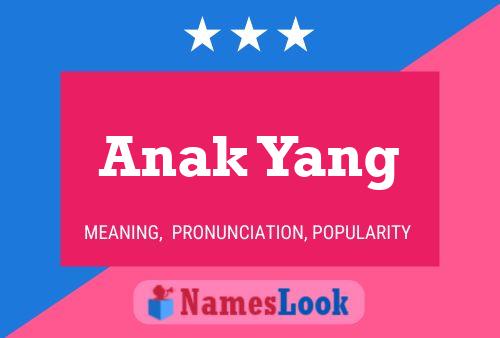 ملصق اسم Anak Yang