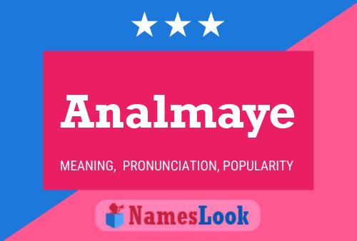 ملصق اسم Analmaye