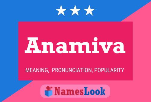 ملصق اسم Anamiva