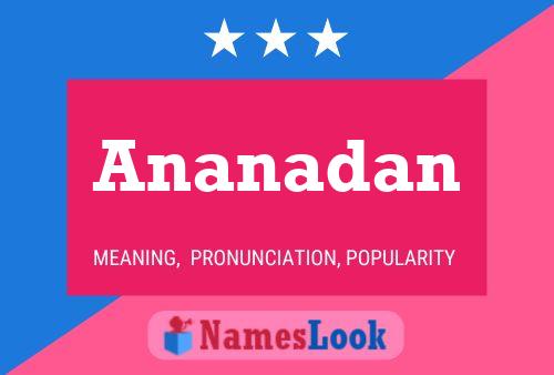 ملصق اسم Ananadan