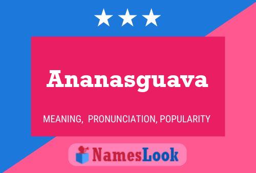 ملصق اسم Ananasguava