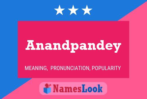 ملصق اسم Anandpandey