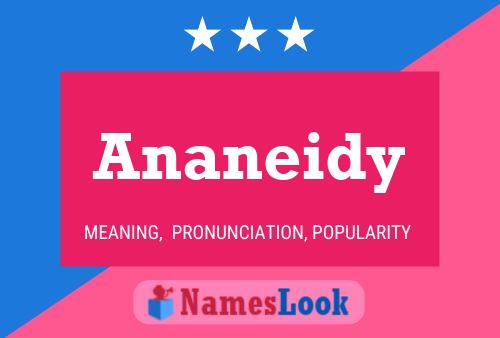 ملصق اسم Ananeidy