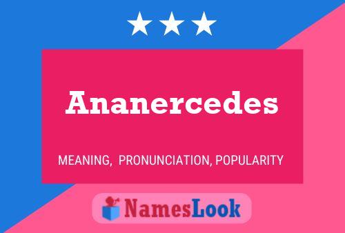 ملصق اسم Ananercedes