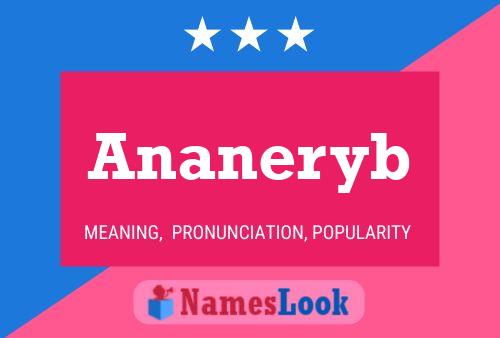 ملصق اسم Ananeryb