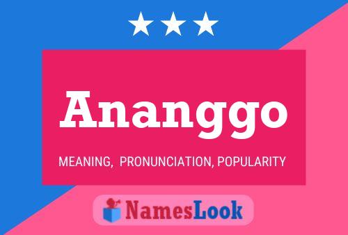 ملصق اسم Ananggo