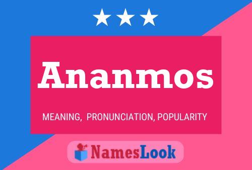 ملصق اسم Ananmos