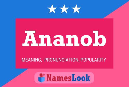 ملصق اسم Ananob