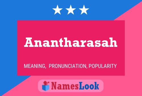 ملصق اسم Anantharasah