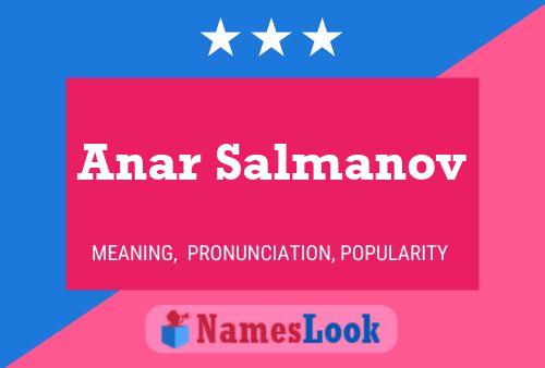 ملصق اسم Anar Salmanov