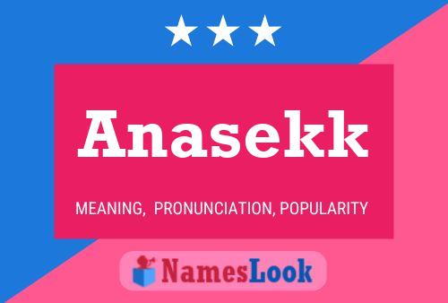 ملصق اسم Anasekk