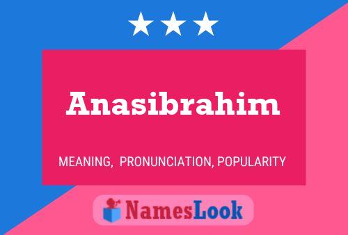 ملصق اسم Anasibrahim