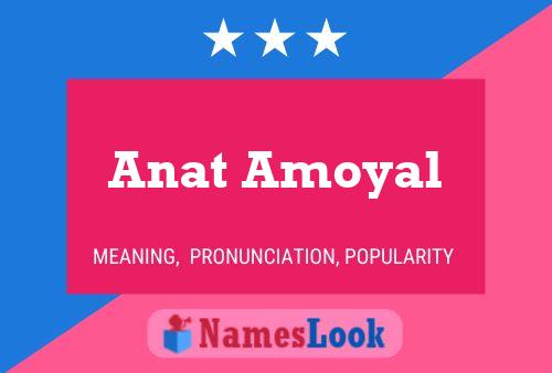 ملصق اسم Anat Amoyal